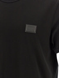 Dolce & Gabbana Men Metal Plate T-Shirt