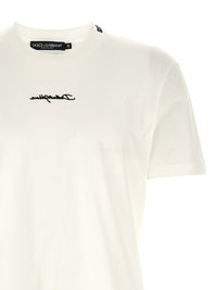 Dolce & Gabbana Men Logo Patch T-Shirt