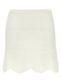 Tom Ford Women Crochet Mini Skirt