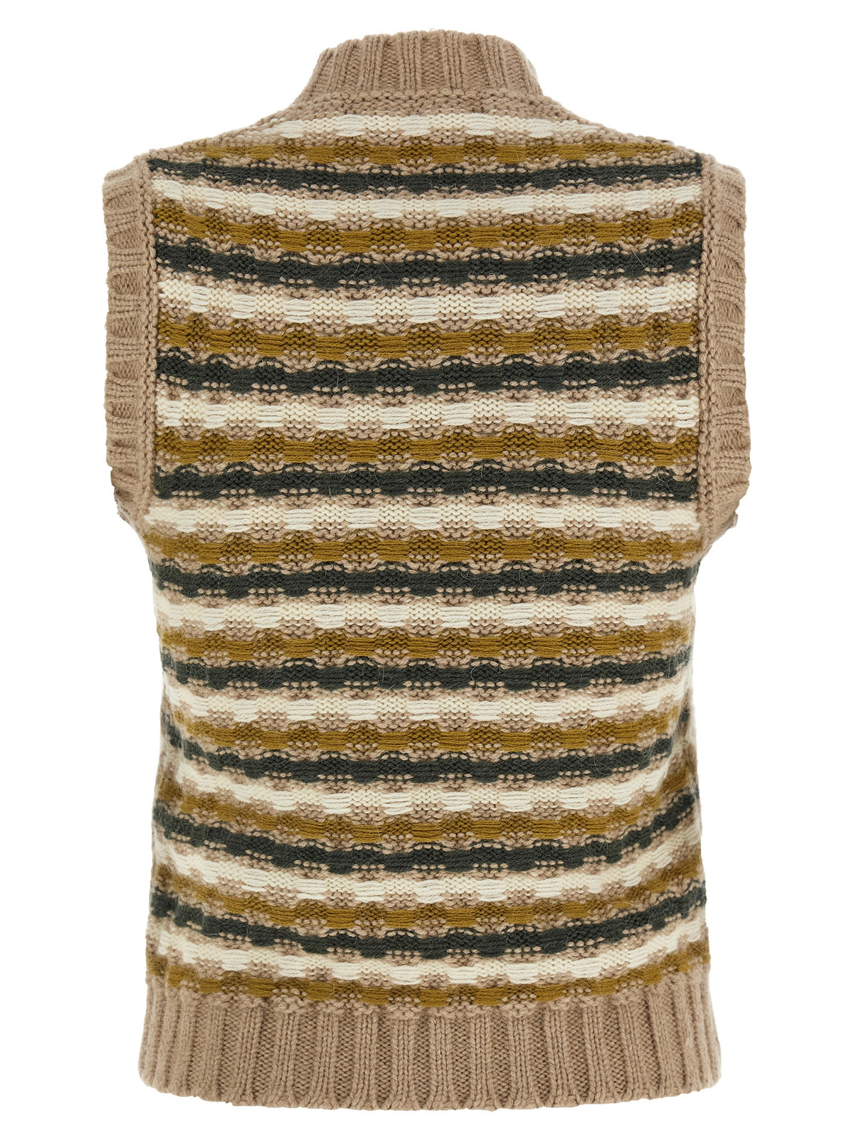 Marni Women Shetland Acquard Knit Vest
