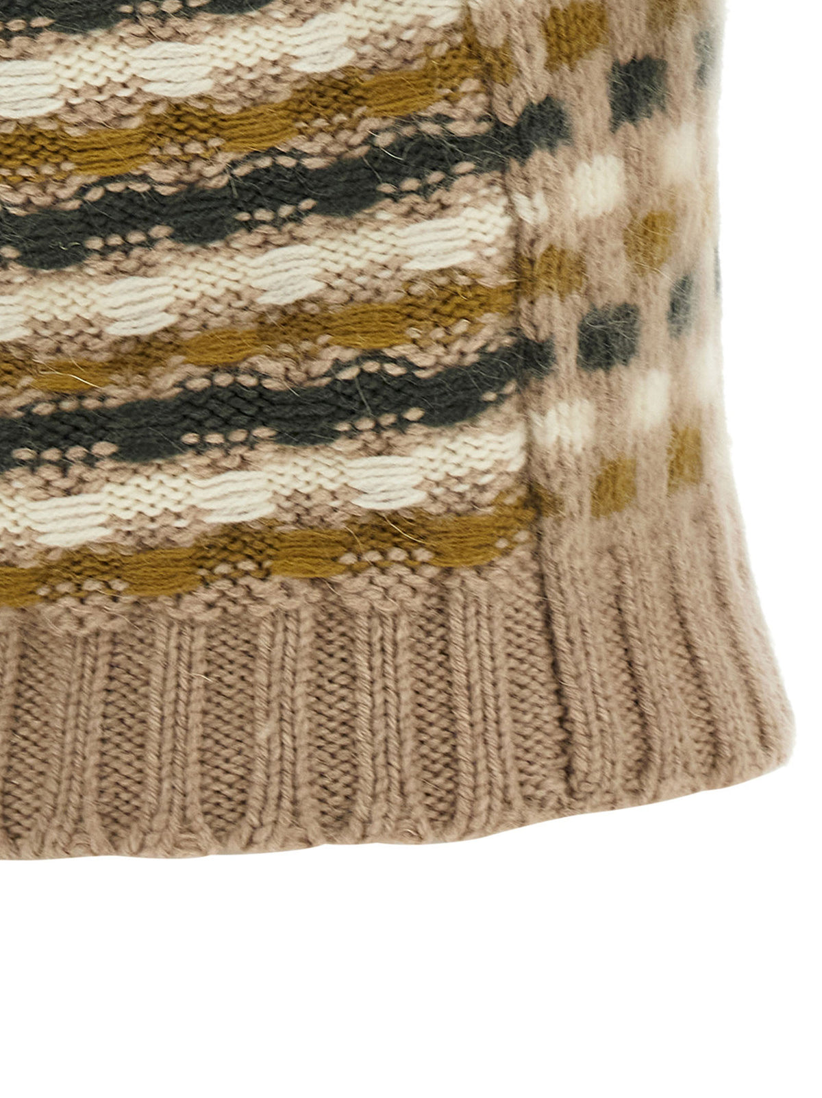 Marni Women Shetland Acquard Knit Vest