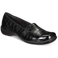 Purpose Womens Faux Leather Loafers