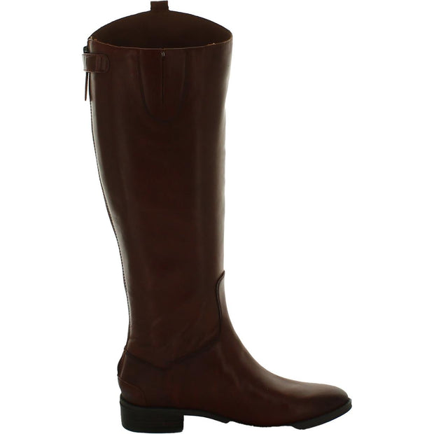 Penny Womens Leather Knee High Riding Boots