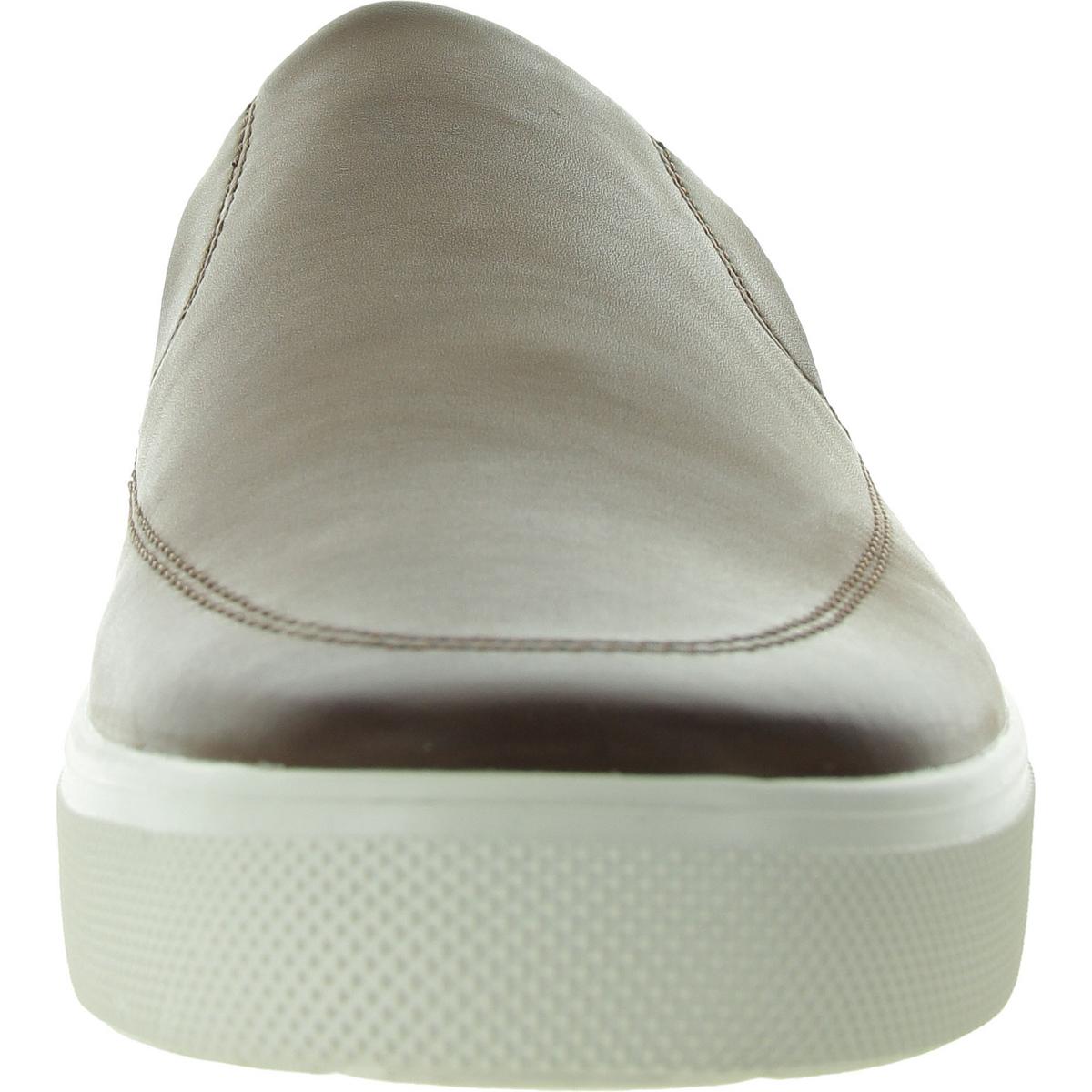 Halyard Plush  Mens Laceless Faux Leather Slip-on Shoes