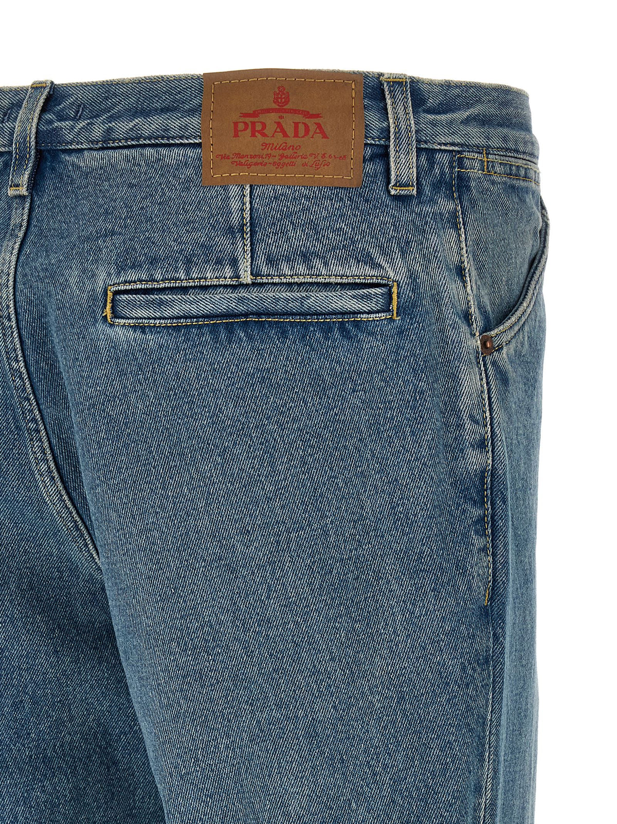 PRADA Prada Men Straight Leg Jeans