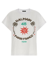 Balmain Women 'Club 45' Print T-Shirt