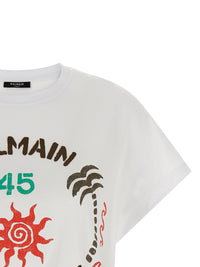 Balmain Women 'Club 45' Print T-Shirt