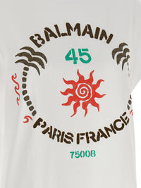 Balmain Women 'Club 45' Print T-Shirt