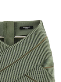 Balmain Women V-Shaped Waist Skirt