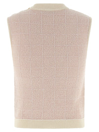 Balmain Women 'Testa Di Leone' Tweed Vest