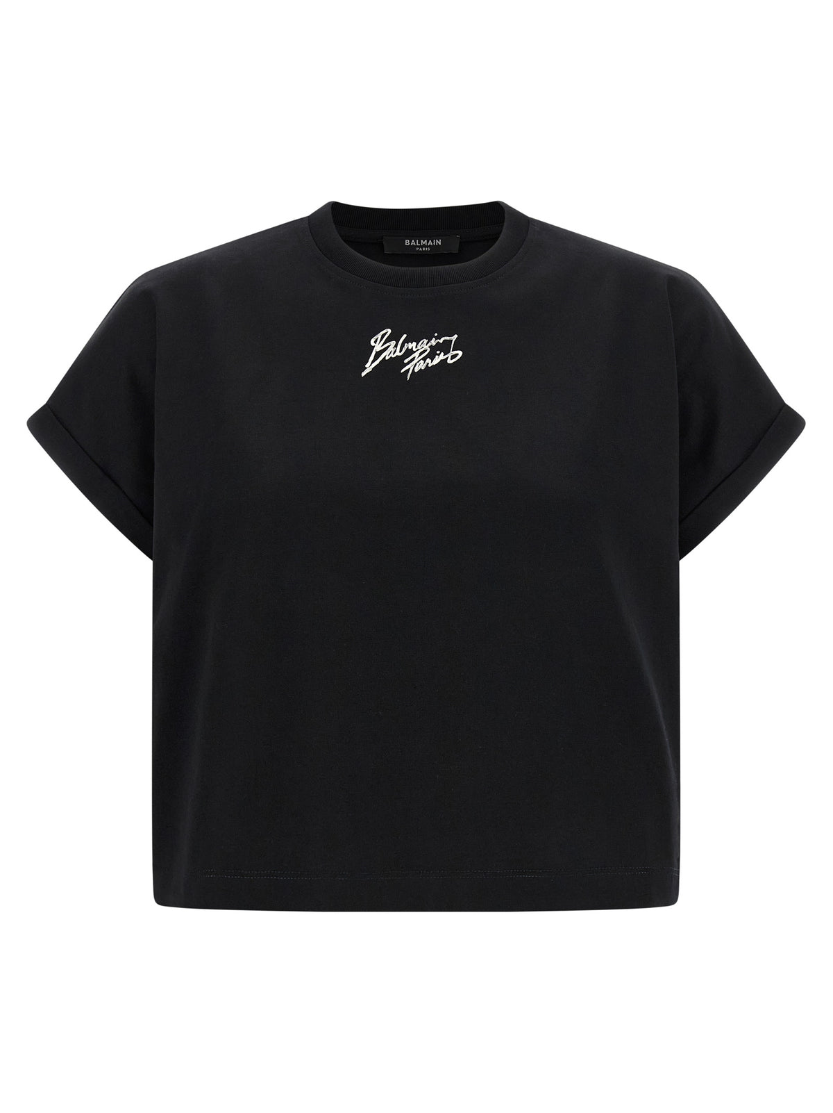 Balmain Women Cropped T-Shirt