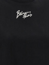 Balmain Women Cropped T-Shirt