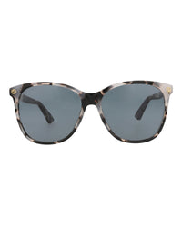 Gucci Womens Round/Oval Havana Havana Grey Fashion Designer Eyewear Havana Havana Grey