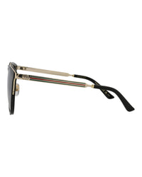 Gucci Womens Round/Oval Black Gold Silver Fashion Designer Eyewear
