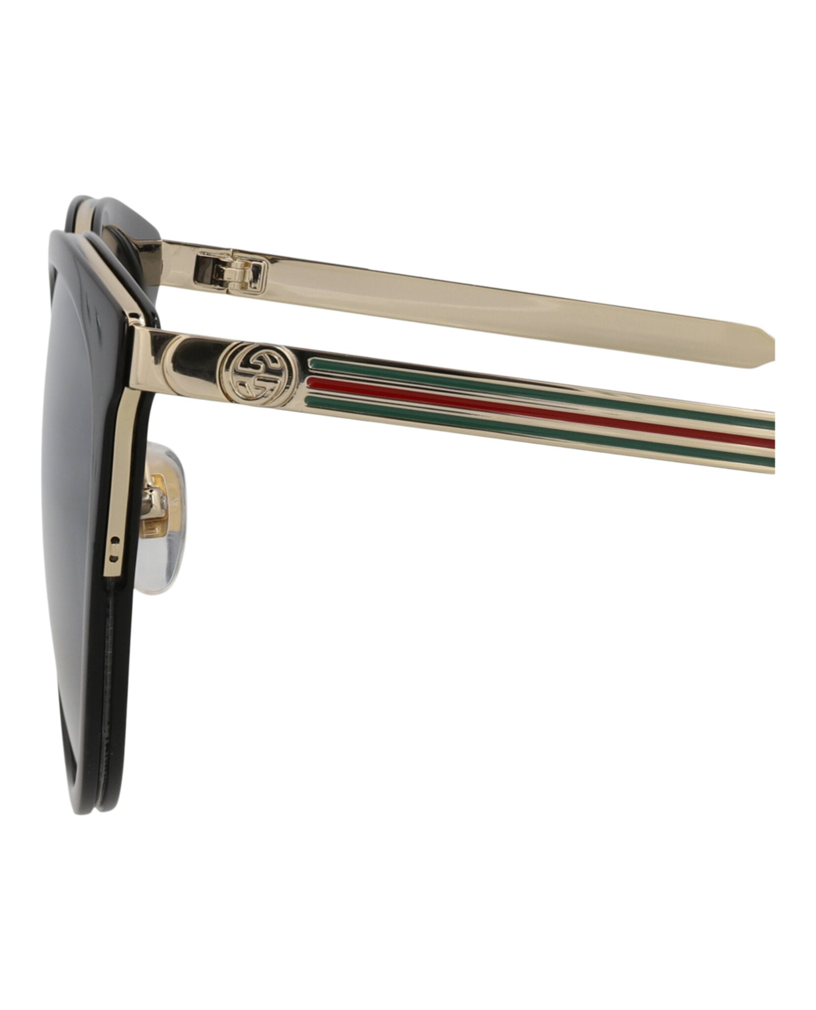 Gucci Womens Round/Oval Black Gold Silver Fashion Designer Eyewear