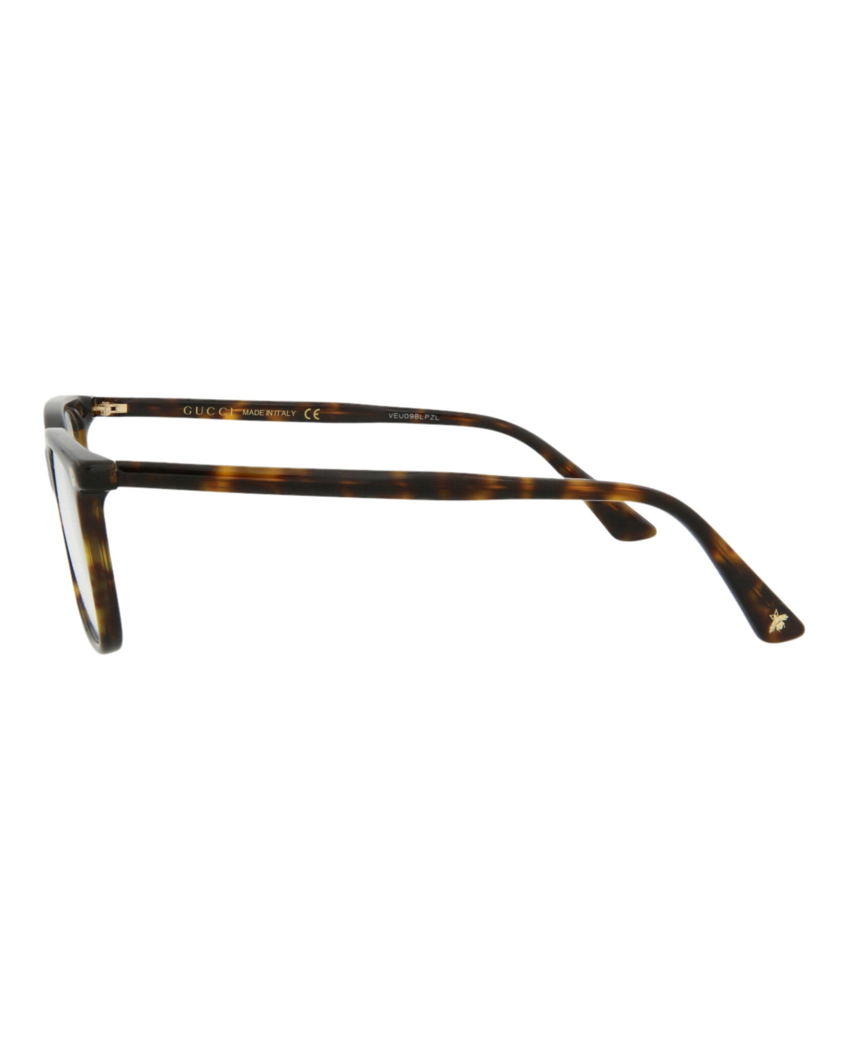 Gucci Womens Square/Rectangle Havana Havana Transparent Fashion Designer Eyewear