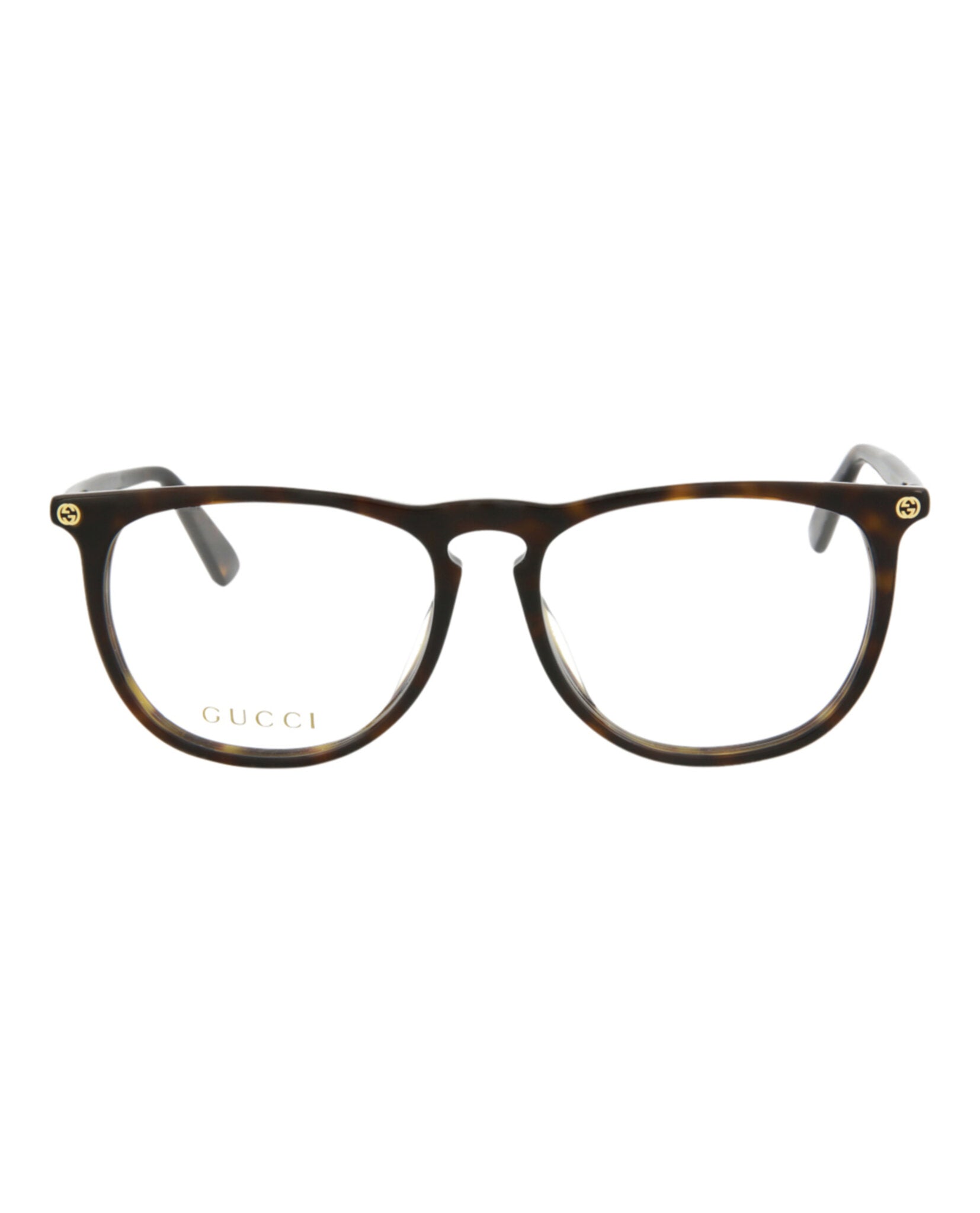 Gucci Gucci Mens Round/Oval Havana Havana Transparent Fashion Designer Eyewear
