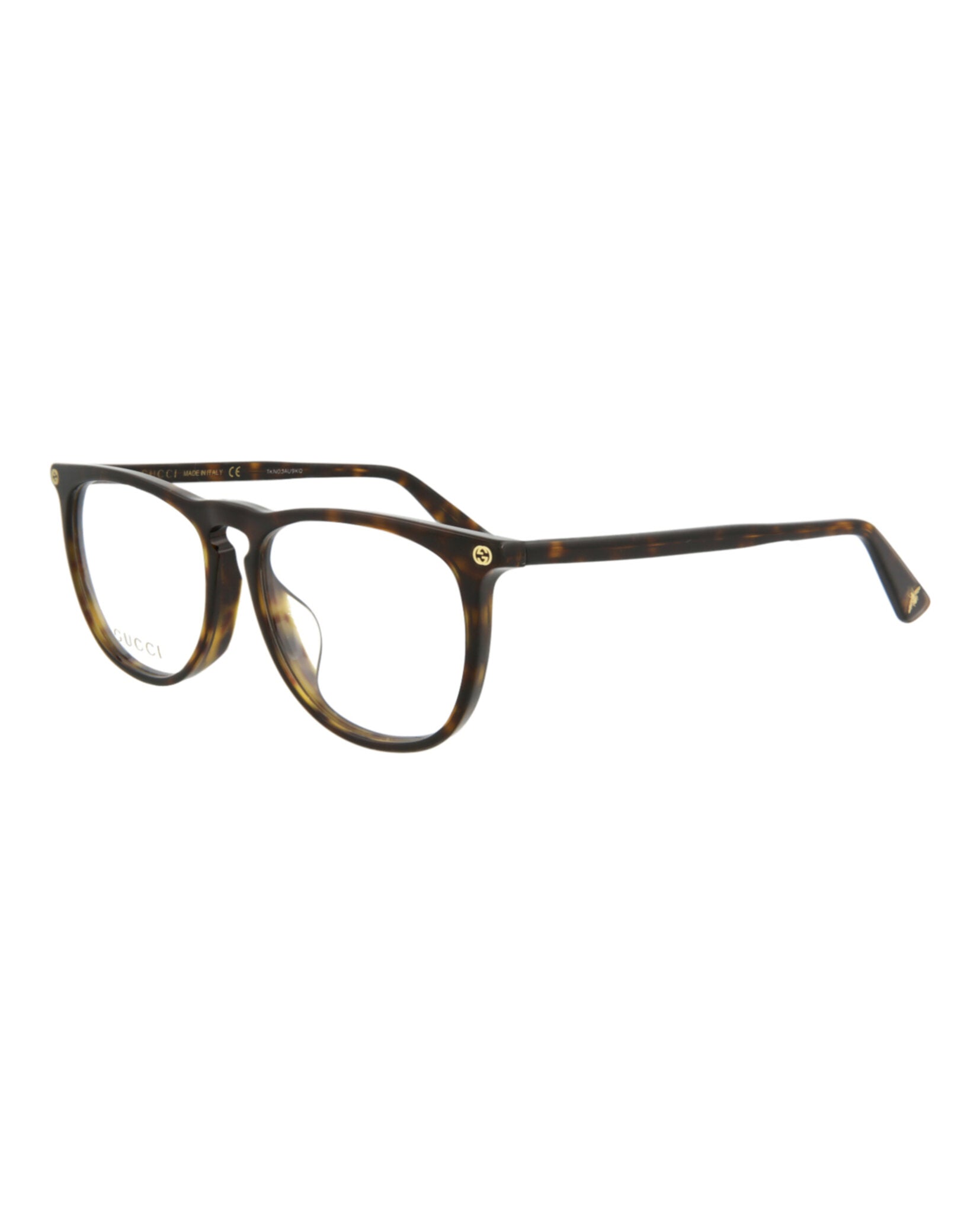 Gucci Gucci Mens Round/Oval Havana Havana Transparent Fashion Designer Eyewear