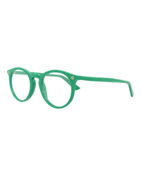 Gucci Mens Round/Oval Green Green Transparent Fashion Designer Eyewear