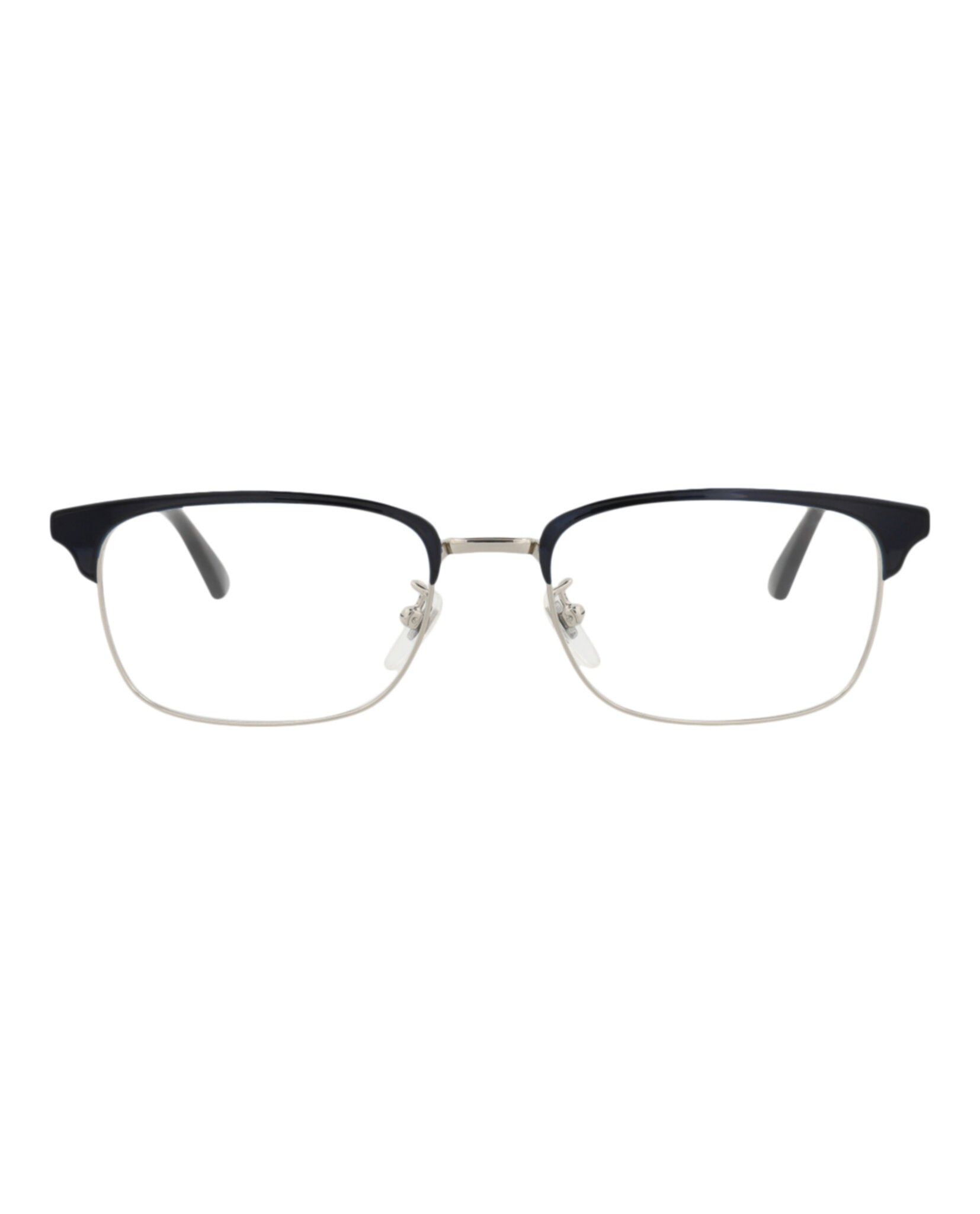 Gucci Mens Square/Rectangle Blue Havana Transparent Fashion Designer Eyewear