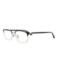 Gucci Mens Square/Rectangle Blue Havana Transparent Fashion Designer Eyewear
