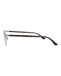 Gucci Mens Square/Rectangle Blue Havana Transparent Fashion Designer Eyewear