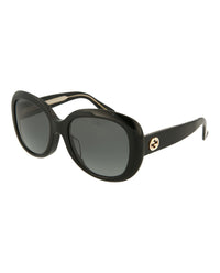 Gucci Gucci Womens Round/Oval Black Grey Fashion Designer Eyewear