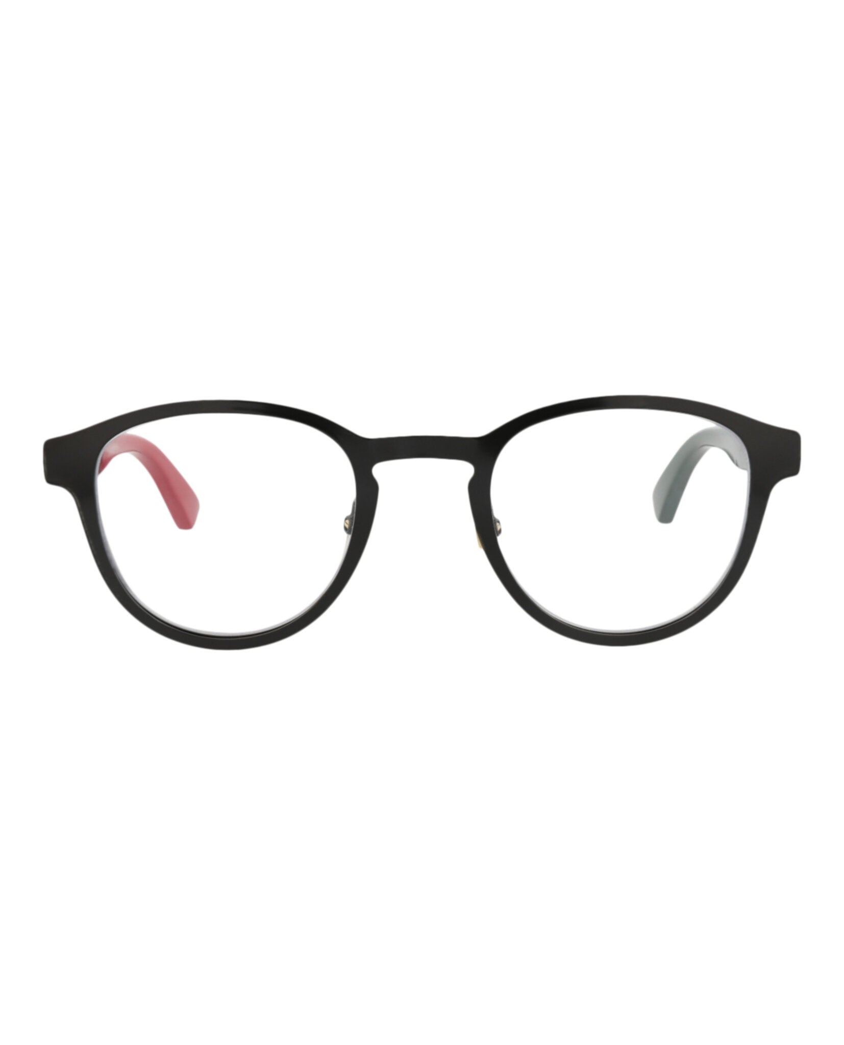 Gucci Unisex Round/Oval Black Black Transparent Fashion Designer Eyewear