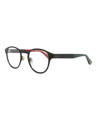 Gucci Unisex Round/Oval Black Black Transparent Fashion Designer Eyewear