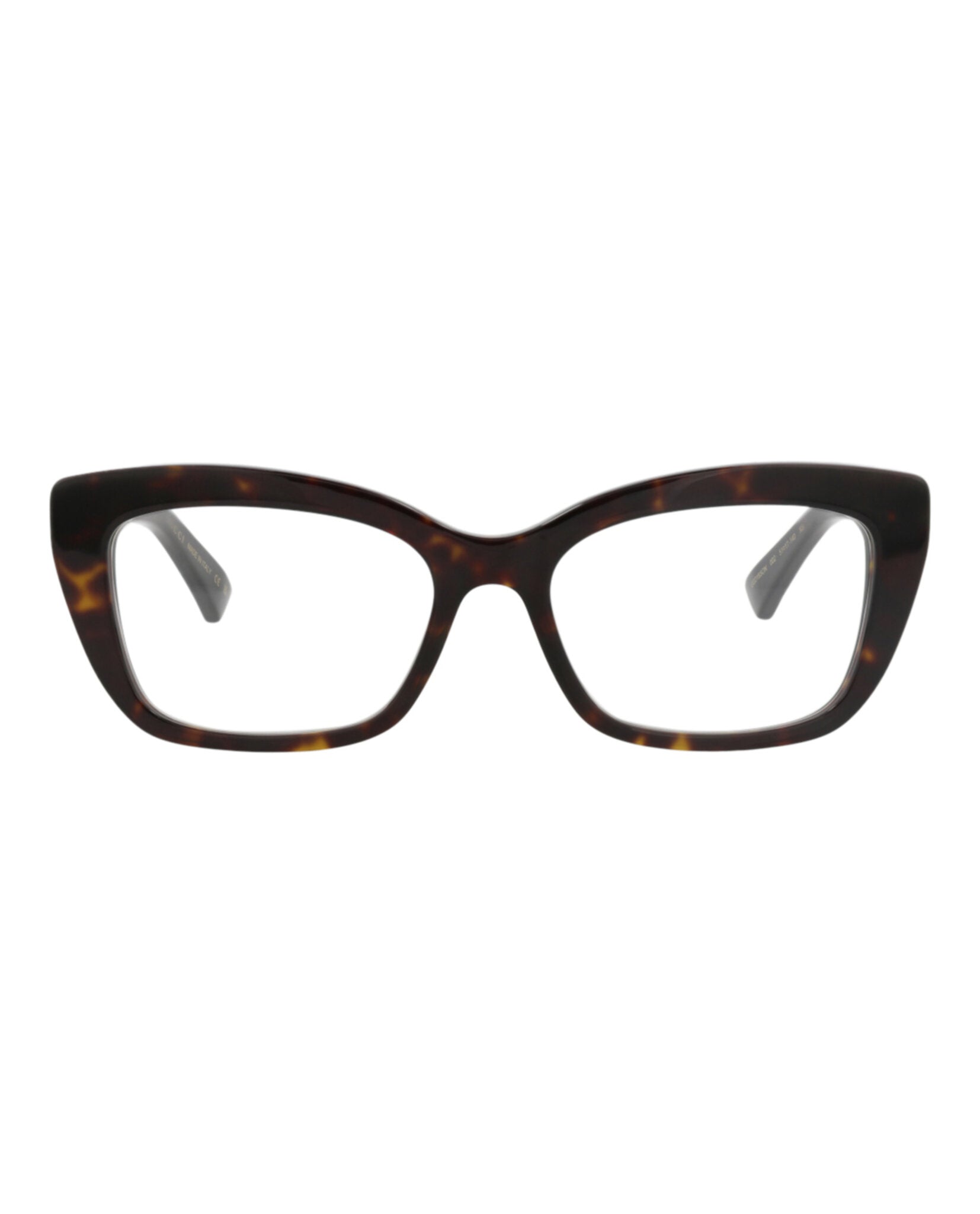 Gucci Gucci Womens Cat Eye Havana Havana Transparent Fashion Designer Eyewear