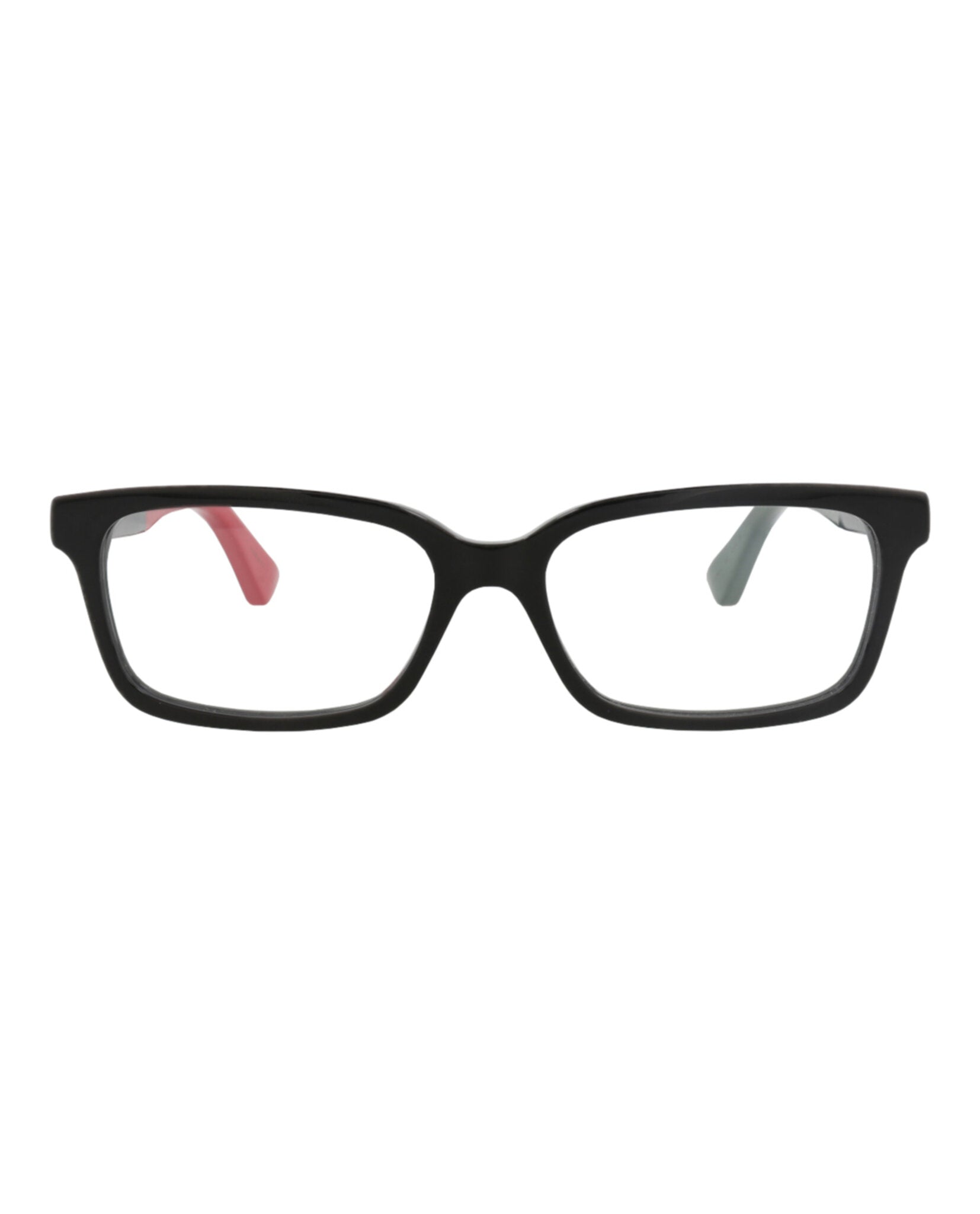 Gucci Gucci Womens Square/Rectangle Black Black Transparent Fashion Designer Eyewear
