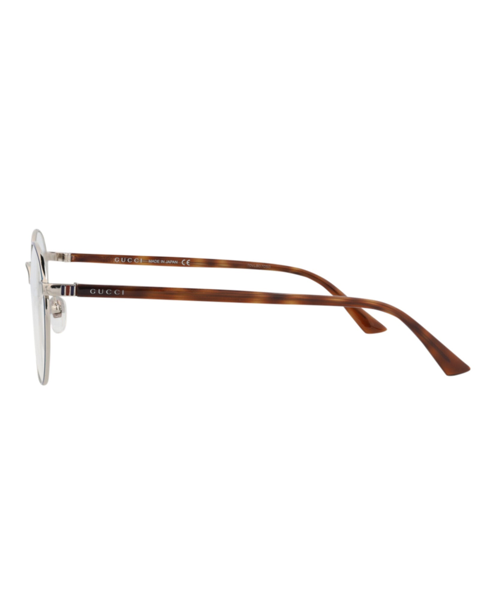 Gucci Gucci Unisex Round/Oval Blue Havana Transparent Fashion Designer Eyewear