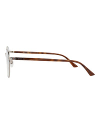 Gucci Gucci Unisex Round/Oval Blue Havana Transparent Fashion Designer Eyewear