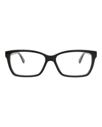 Gucci Womens Square/Rectangle Black Black Transparent Fashion Designer Eyewear