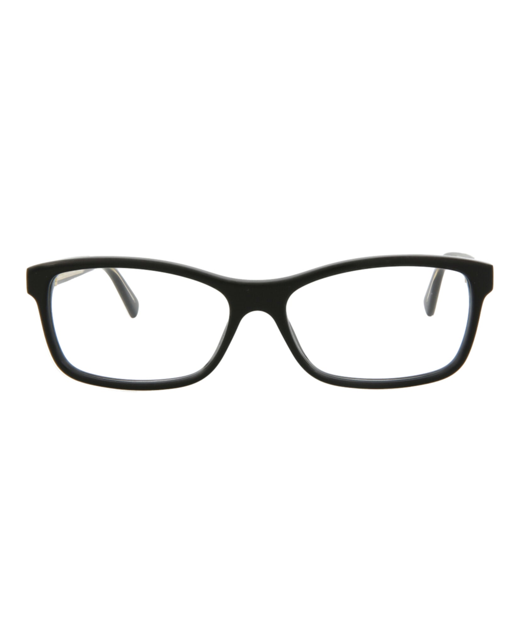 Gucci Womens Square/Rectangle Black Black Transparent Fashion Designer Eyewear