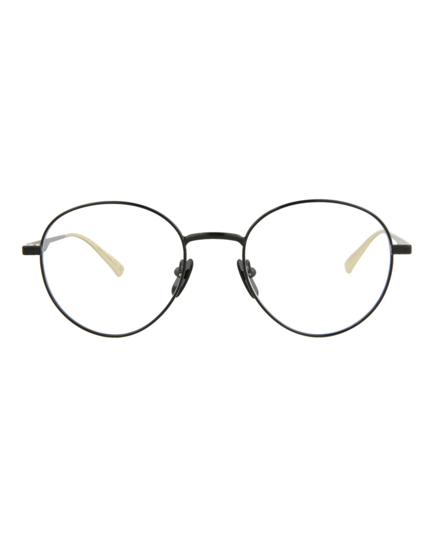 Gucci Mens Round/Oval Black Black Transparent Fashion Designer Eyewear