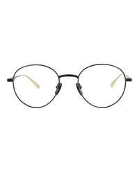 Gucci Mens Round/Oval Black Black Transparent Fashion Designer Eyewear