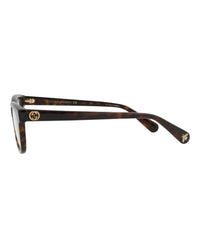 Gucci Womens Cat Eye Havana Havana Transparent Fashion Designer Eyewear
