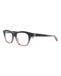 Gucci Gucci Womens Cat Eye Blue Blue Transparent Fashion Designer Eyewear