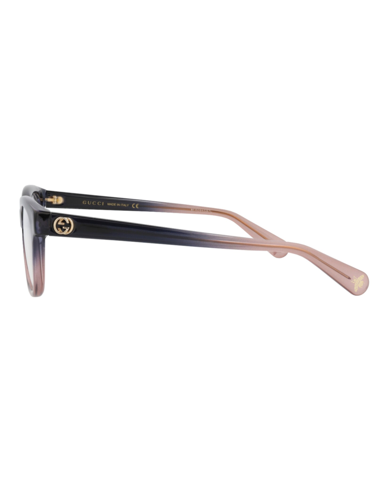 Gucci Gucci Womens Cat Eye Blue Blue Transparent Fashion Designer Eyewear