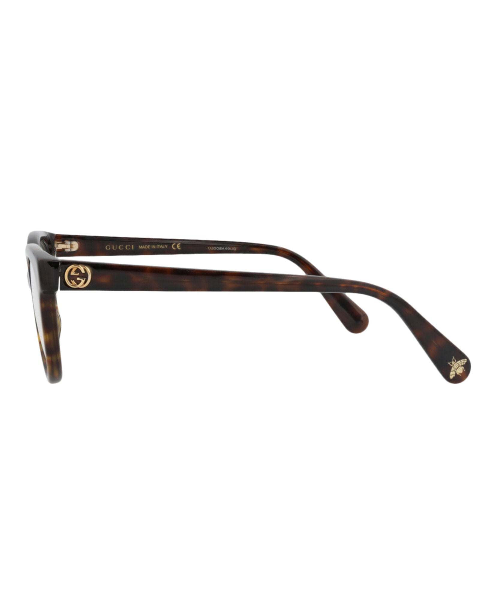 Gucci Gucci Womens Cat Eye Havana Havana Transparent Fashion Designer Eyewear