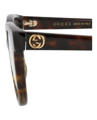 Gucci Gucci Womens Cat Eye Havana Havana Transparent Fashion Designer Eyewear
