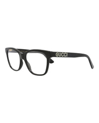 Gucci Gucci Womens Cat Eye Black Black Transparent Fashion Designer Eyewear