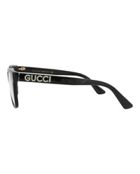 Gucci Gucci Womens Cat Eye Black Black Transparent Fashion Designer Eyewear