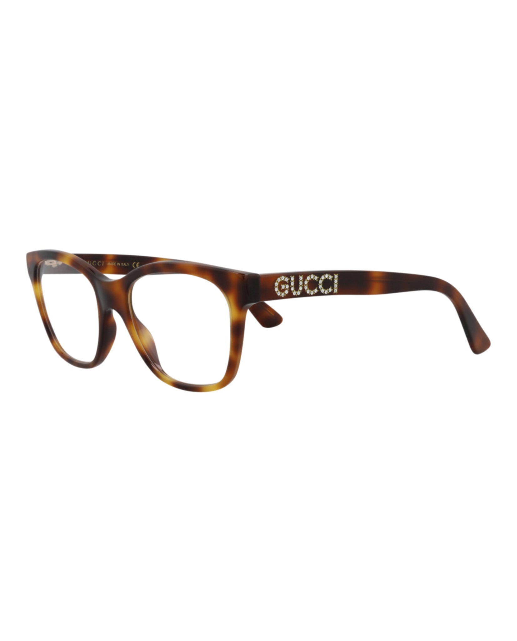 Gucci Womens Cat Eye Havana Havana Transparent Fashion Designer Eyewear