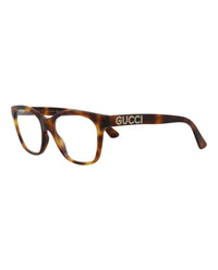 Gucci Womens Cat Eye Havana Havana Transparent Fashion Designer Eyewear