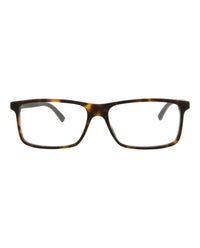 Gucci Gucci Mens Square/Rectangle Havana Brown Transparent Fashion Designer Eyewear