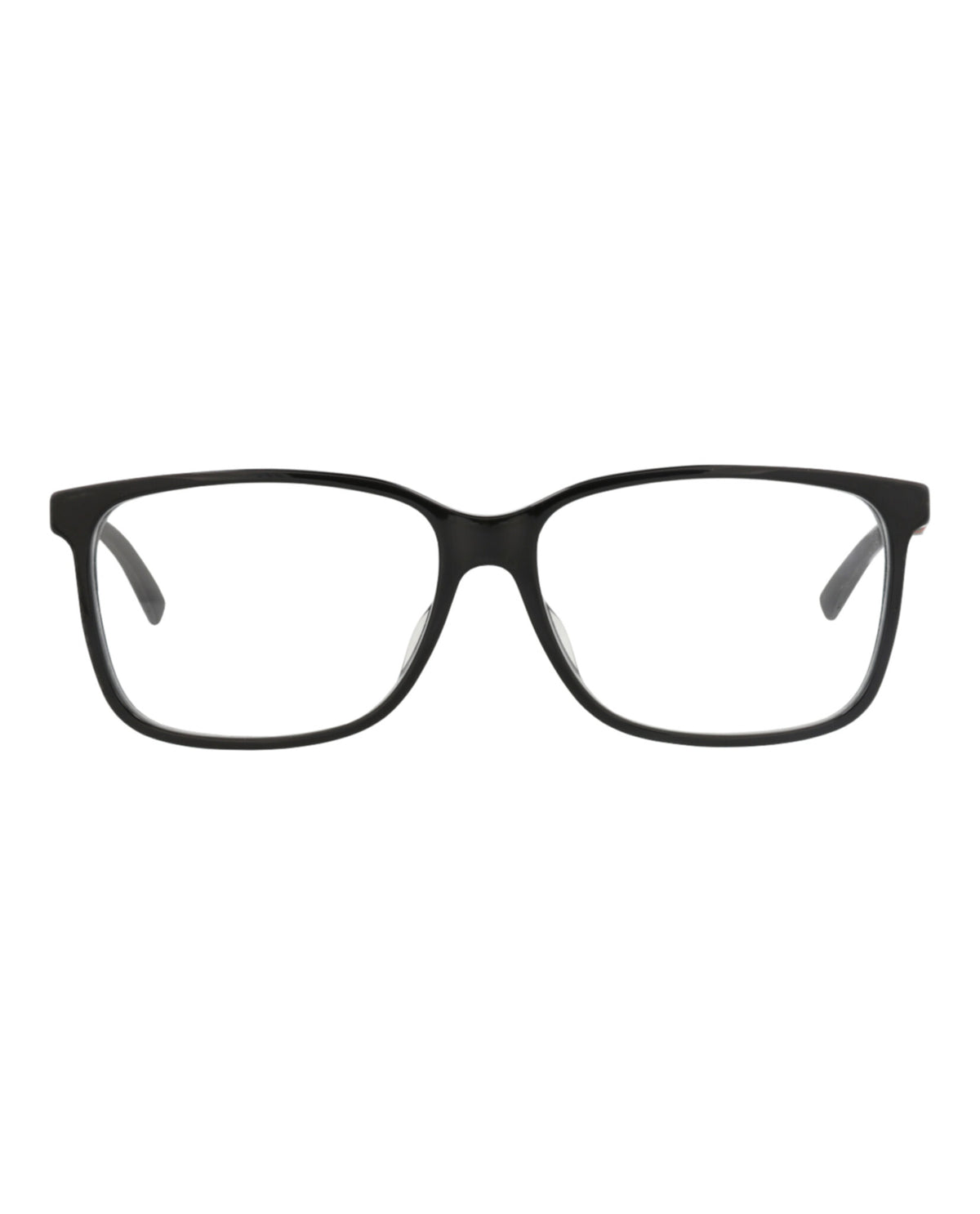 Gucci Mens Square/Rectangle Black Black Transparent Fashion Designer Eyewear