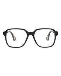 Gucci Mens Square/Rectangle Black Black Transparent Fashion Designer Eyewear