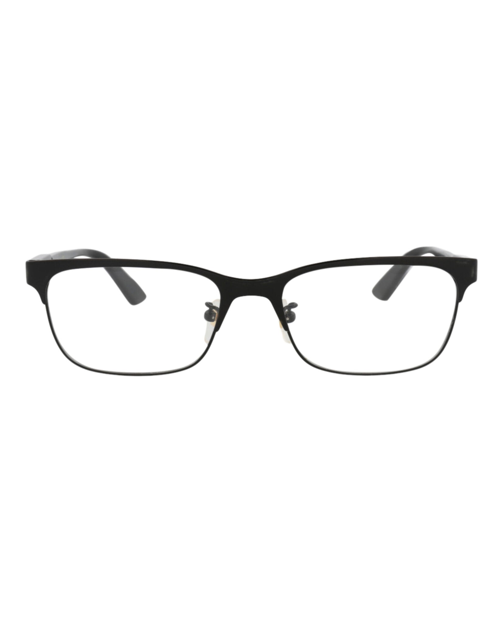 Gucci Gucci Unisex Square/Rectangle Black Black Transparent Fashion Designer Eyewear